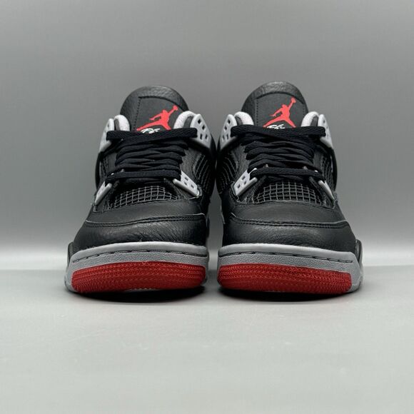 Nike GS Air Jordan 4 Retro Bred Reimagined FQ8213-006 US 3.5Y New - Picture 2 of 9